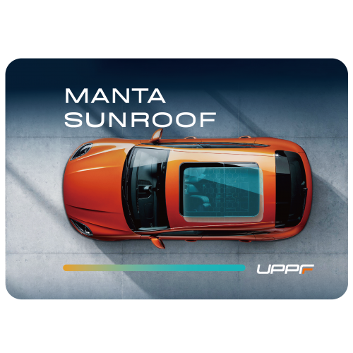 UPPF Manta Sunroof 70 – TPU защитно и слънцезащитно фолио за панорамен покрив